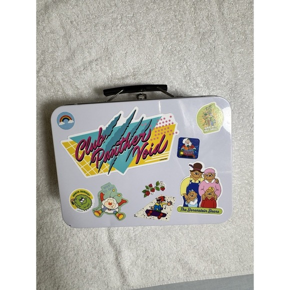 TEENAGE MUTANT NINJA TURTLES TIN METAL LUNCHBOX HEROES IN A HALF SHELL Limited E - Picture 3 of 8